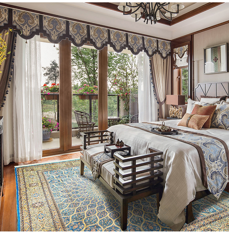 家用地毯 真絲別墅 臥室地毯 床邊地毯 客廳地毯 書房地毯 鋼琴地毯