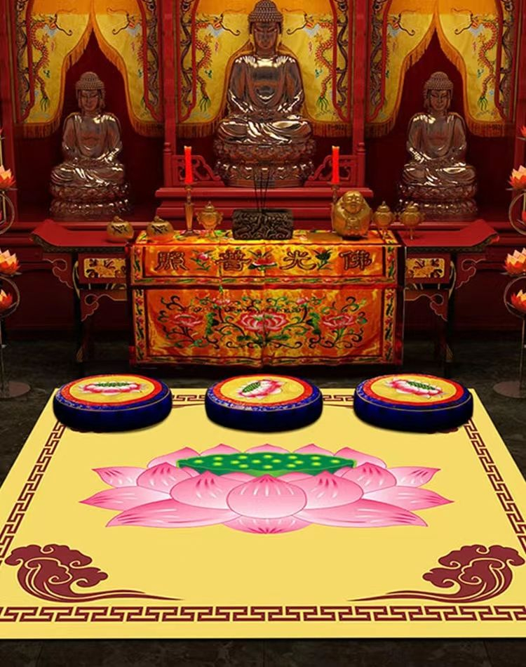 寺廟地毯 禮佛地毯 佛堂地毯 祈福地毯
